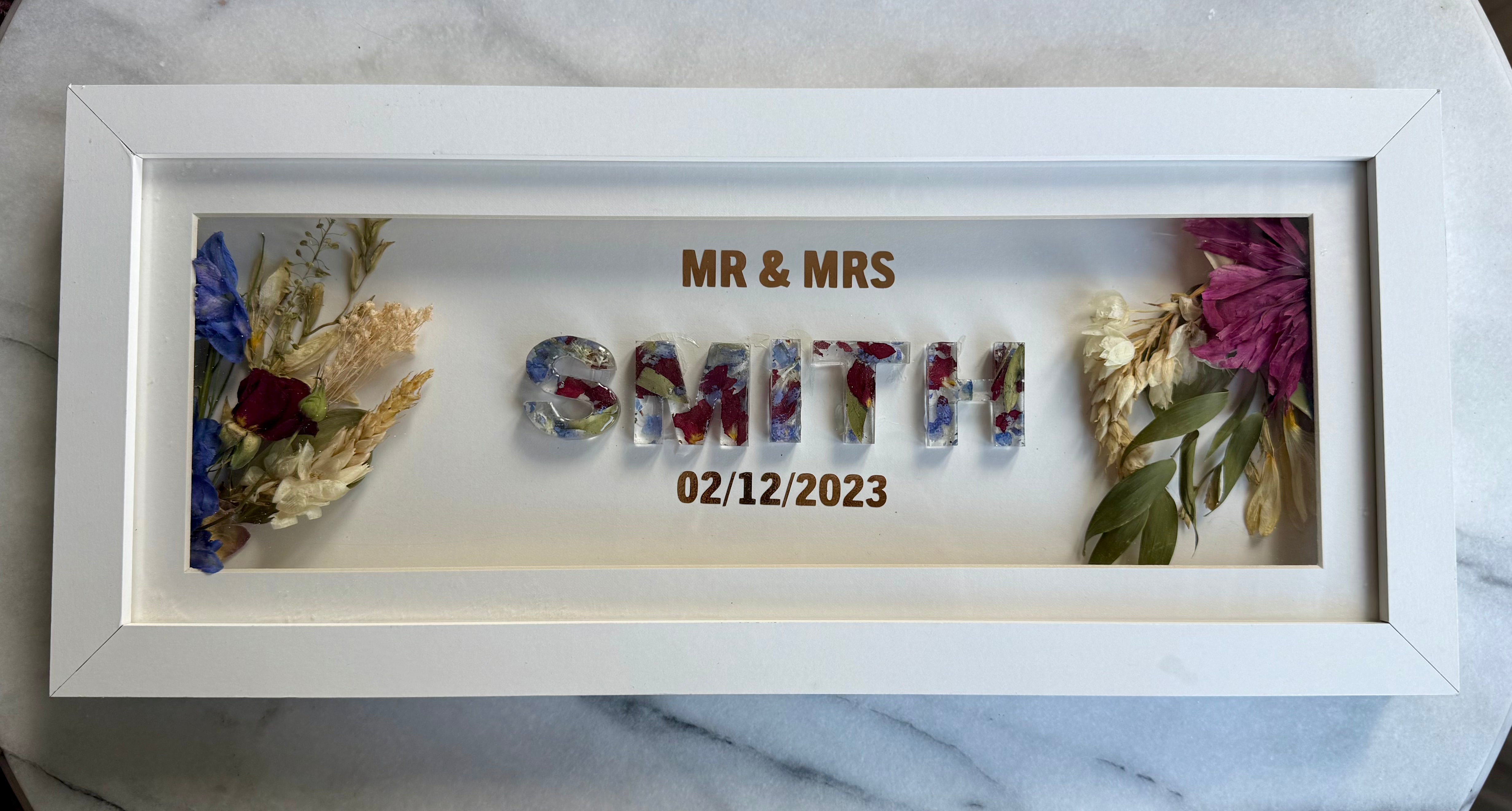 Resin Name Frame