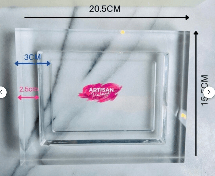 Photo Frame Platinum Silicone Mould - Artisan Palace