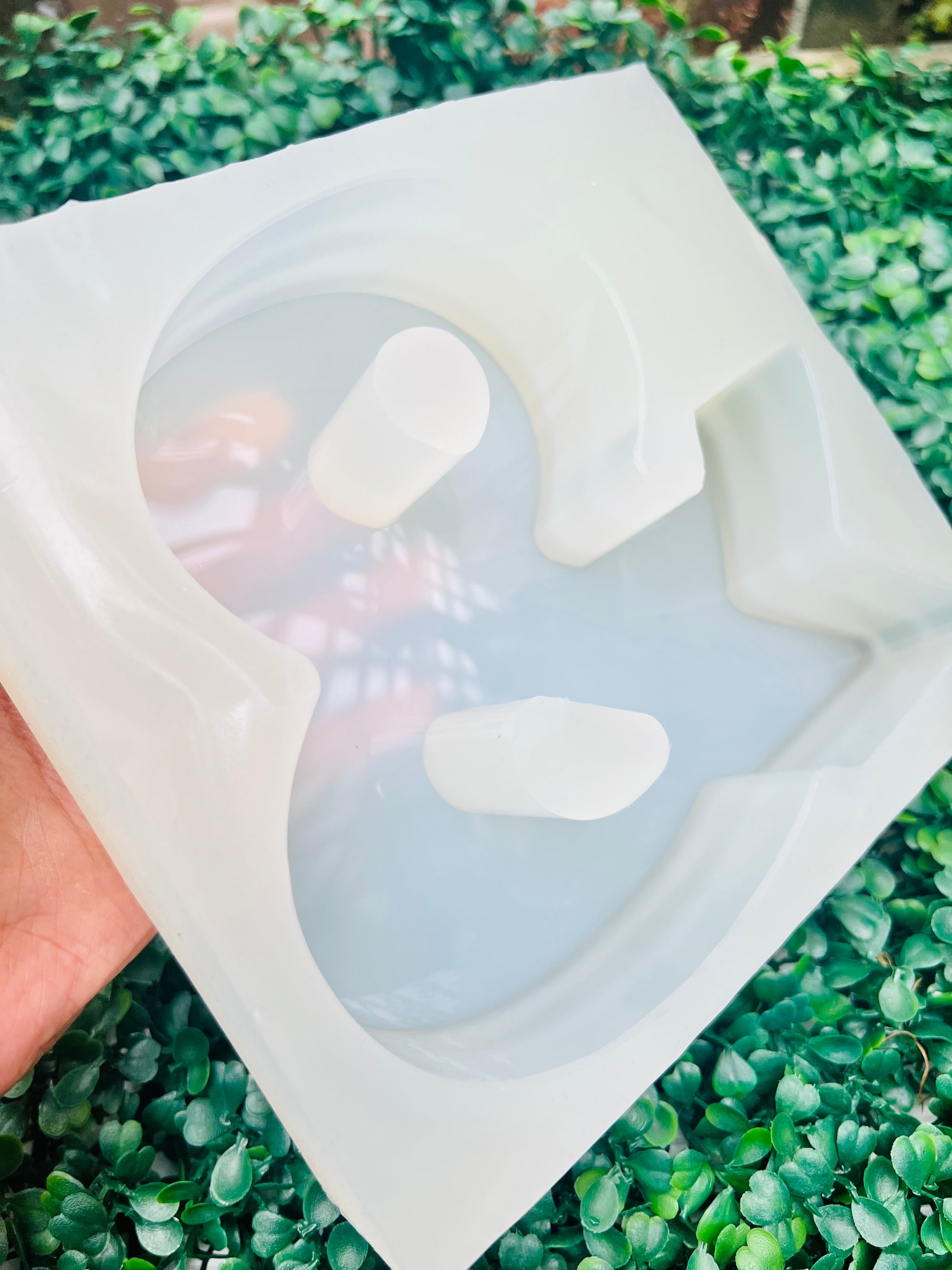 Large Platinum Silicone 15CM x 4CM Letter for Resin