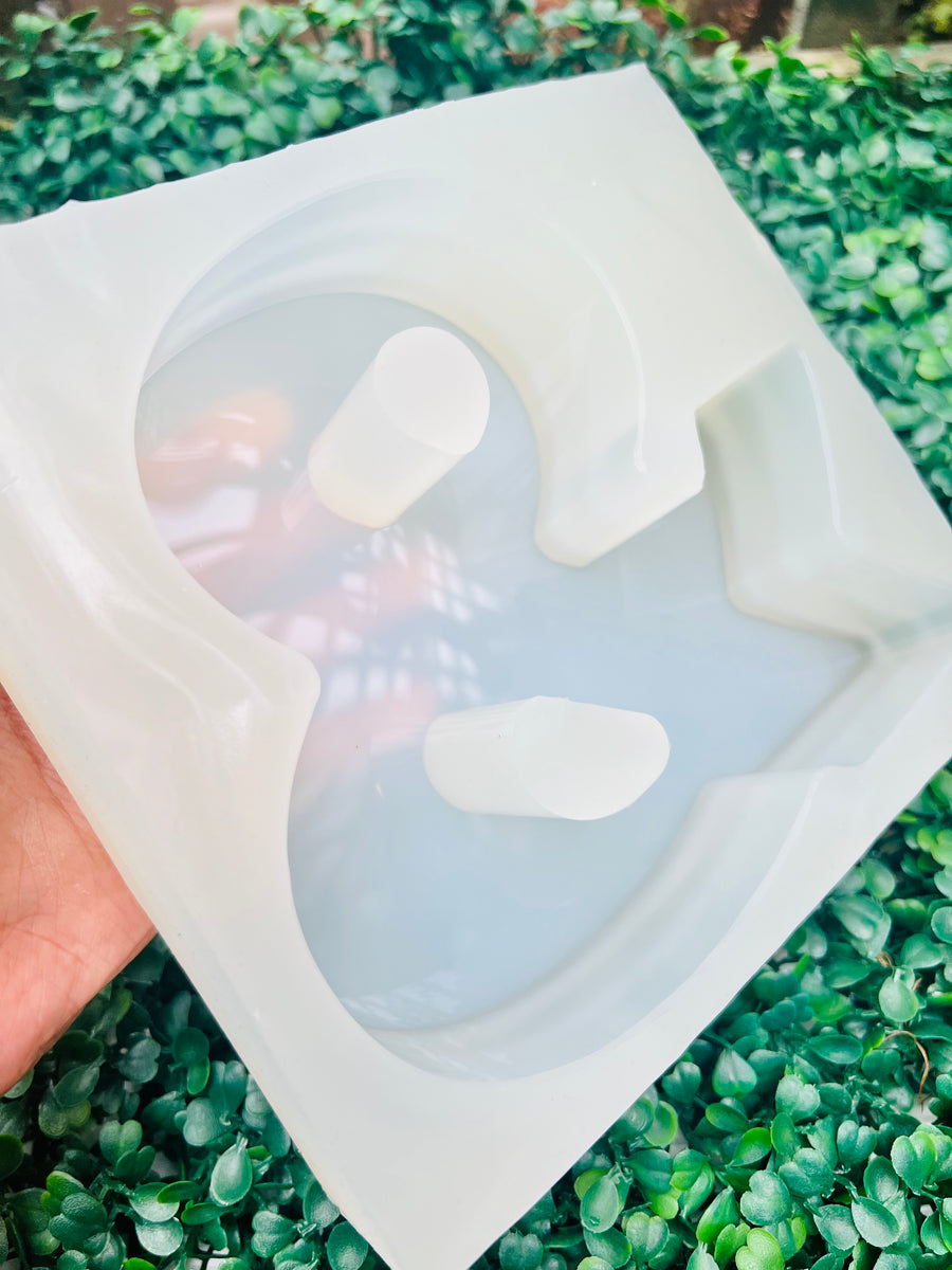 Large Platinum Silicone 15CM x 4CM Letter for Resin