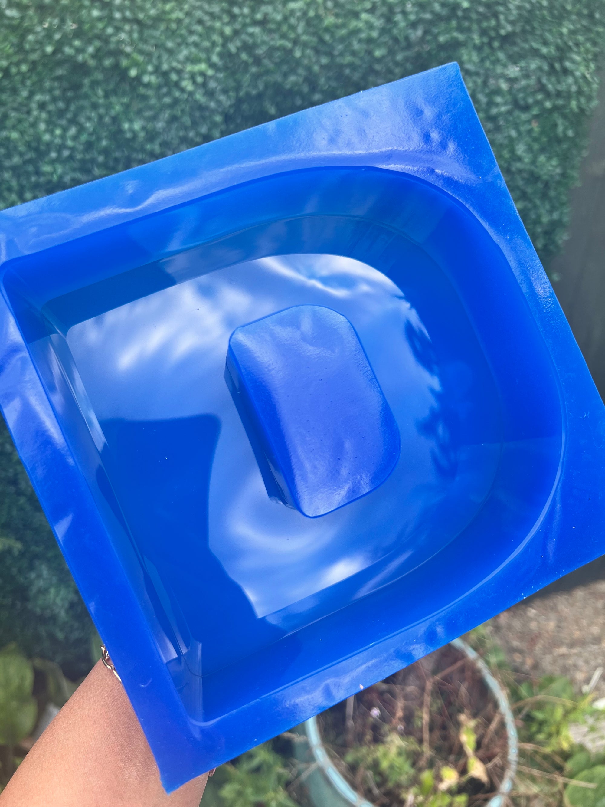 Large Platinum Silicone 15CM x 4CM Letter for Resin