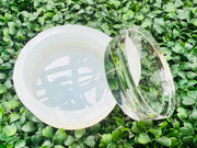 Coaster Round Circle Disk Platinum Silicone Mould - 11cm x 2cm - Perfect for Resin Art Flower Preservation Soap Dish Jewellery Display - Artisan Palace