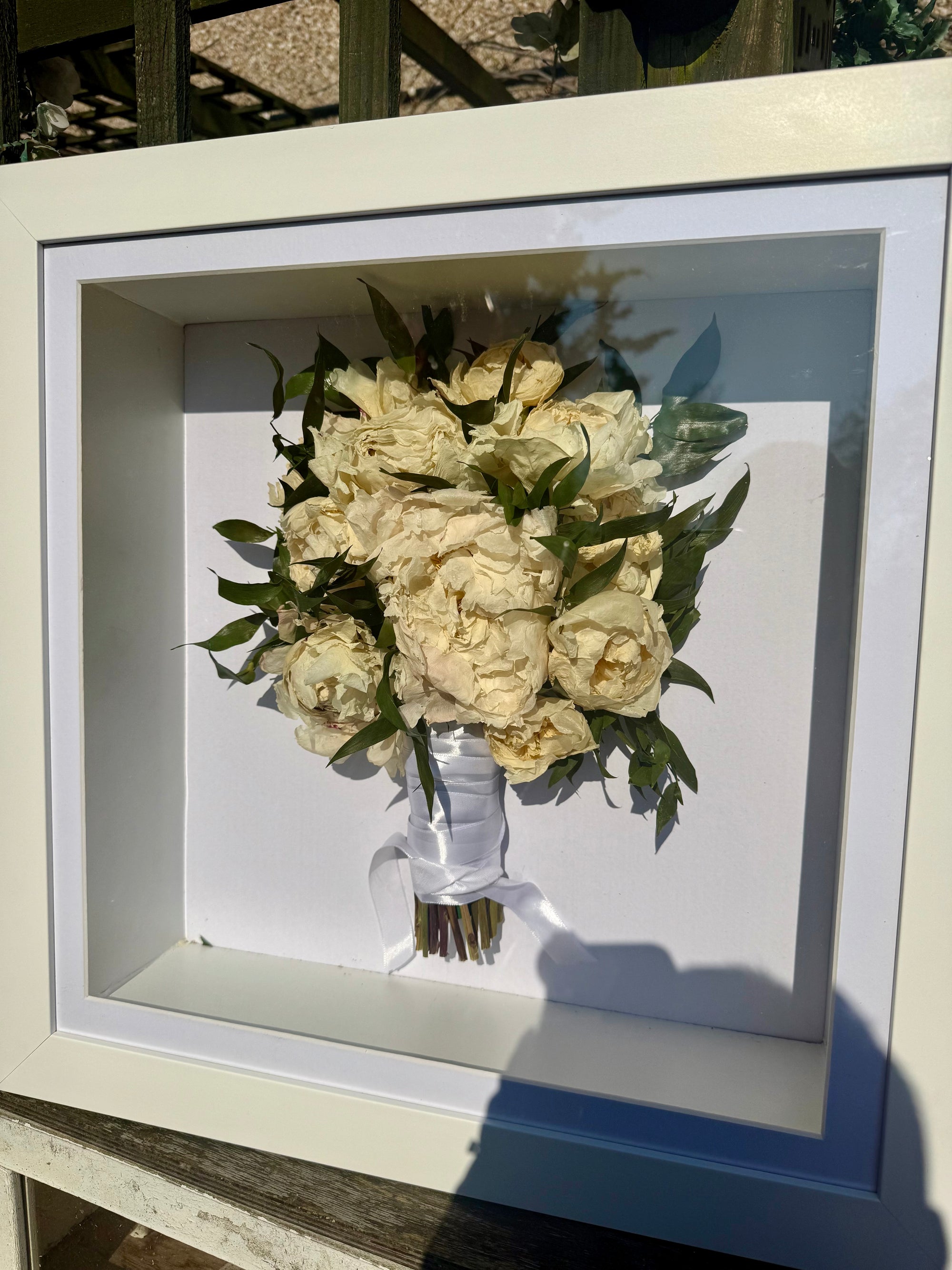 Flower Preservation Shadow Box Frames Wedding Flowers, Funeral Flowers, Anniversary Flowers - Preserve Your Memories a Timeless Keepsake