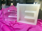 Large Platinum Silicone 15CM x 4CM Letter for Resin