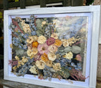 Pressed Flower Preservation Hanging Metal Wooden Frame