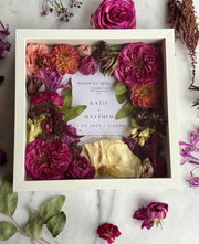 Pressed Flower Preservation Hanging Metal Wooden Frame