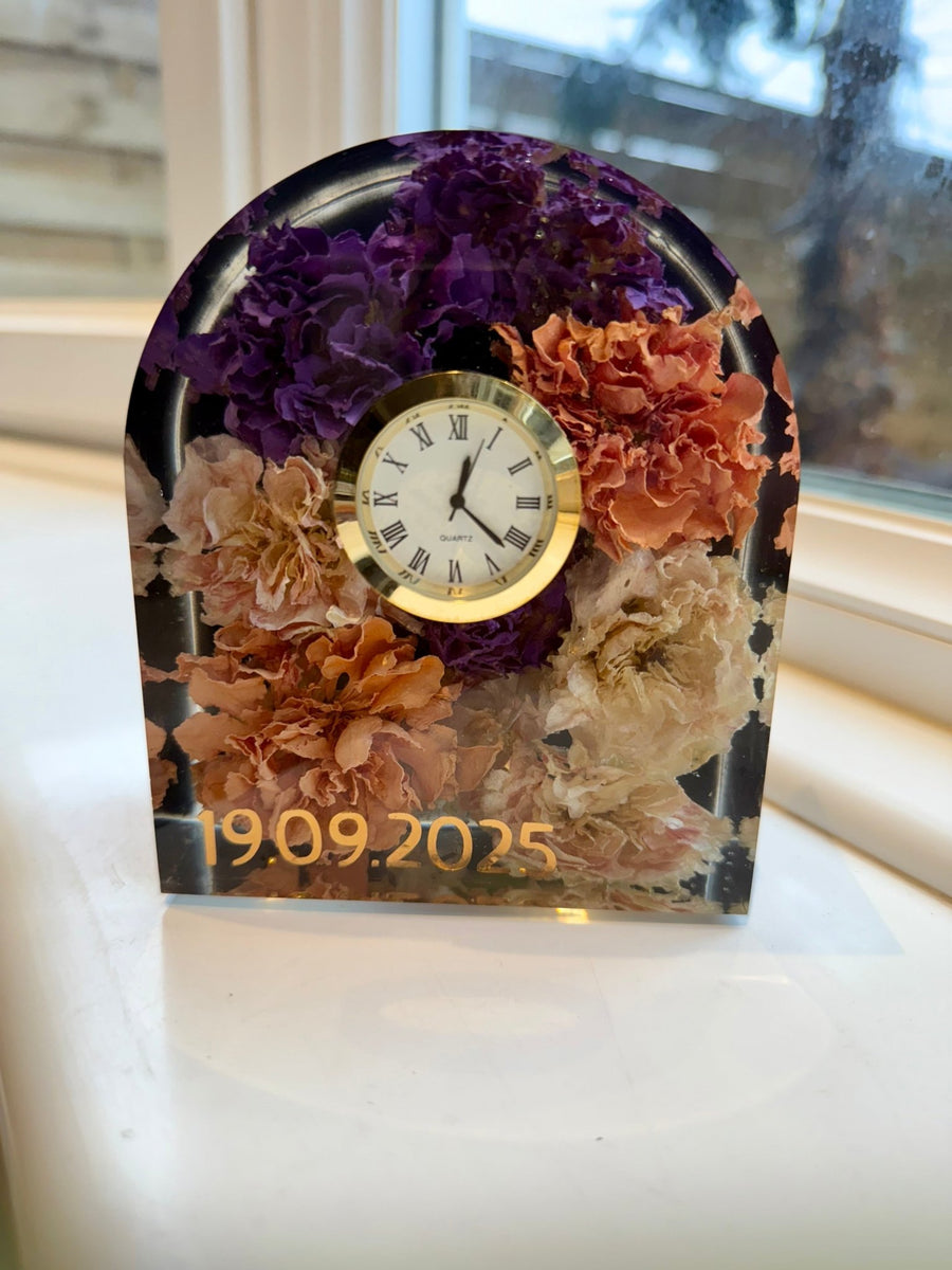Resin Arch Clock - Artisan Palace