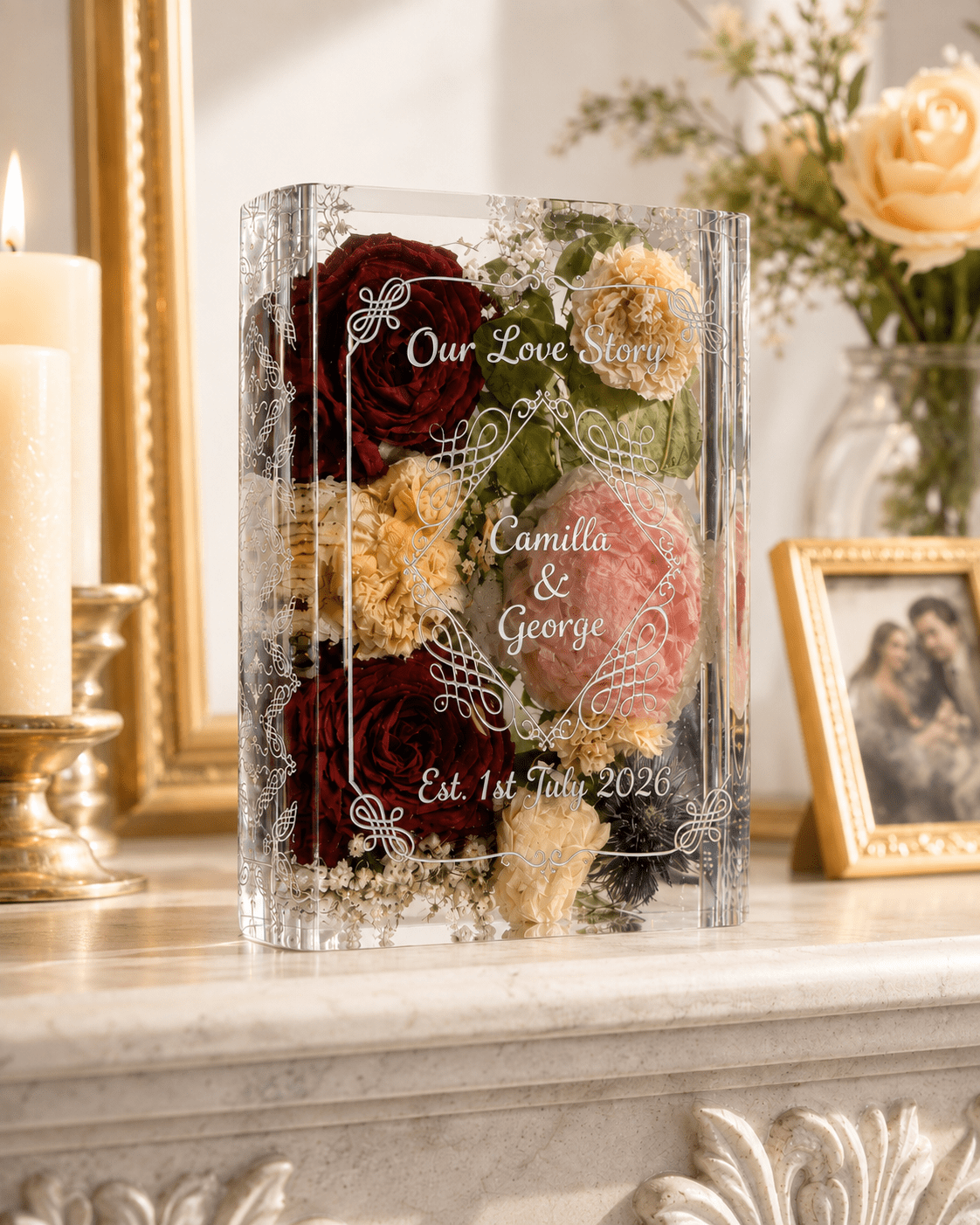 Our Love Story Resin Book - Artisan Palace
