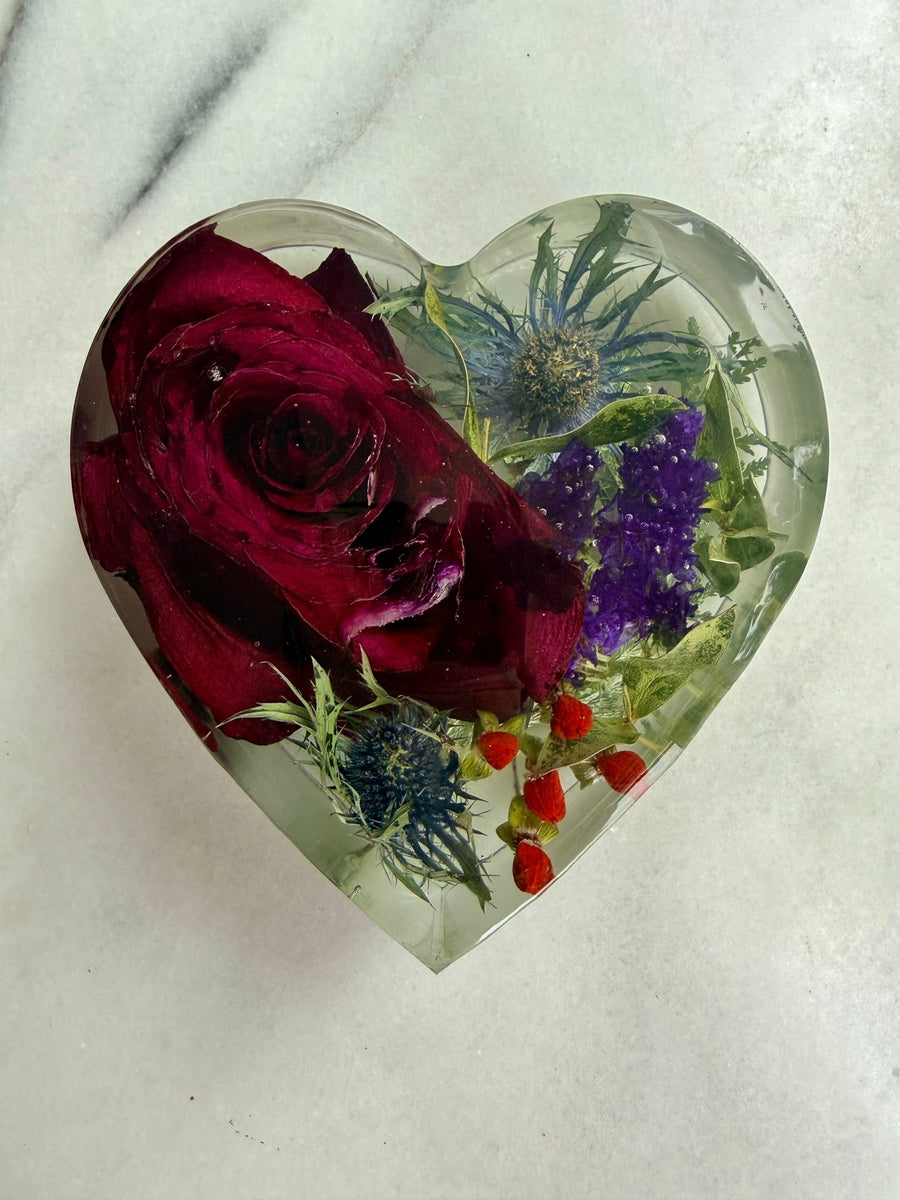 Resin Heart - Artisan Palace