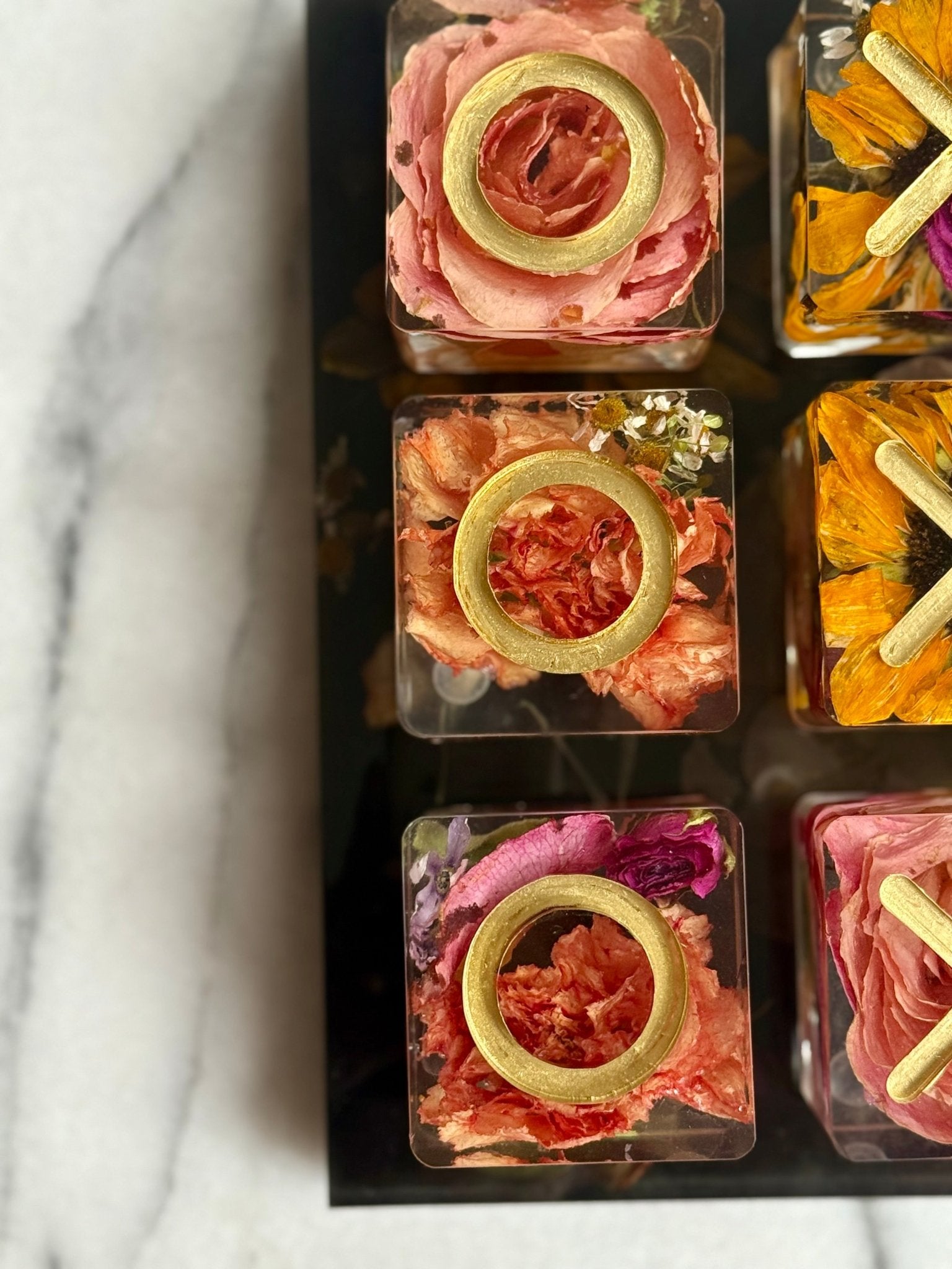 Resin Naughts & Crosses (Tic Tac Toe) - Artisan Palace