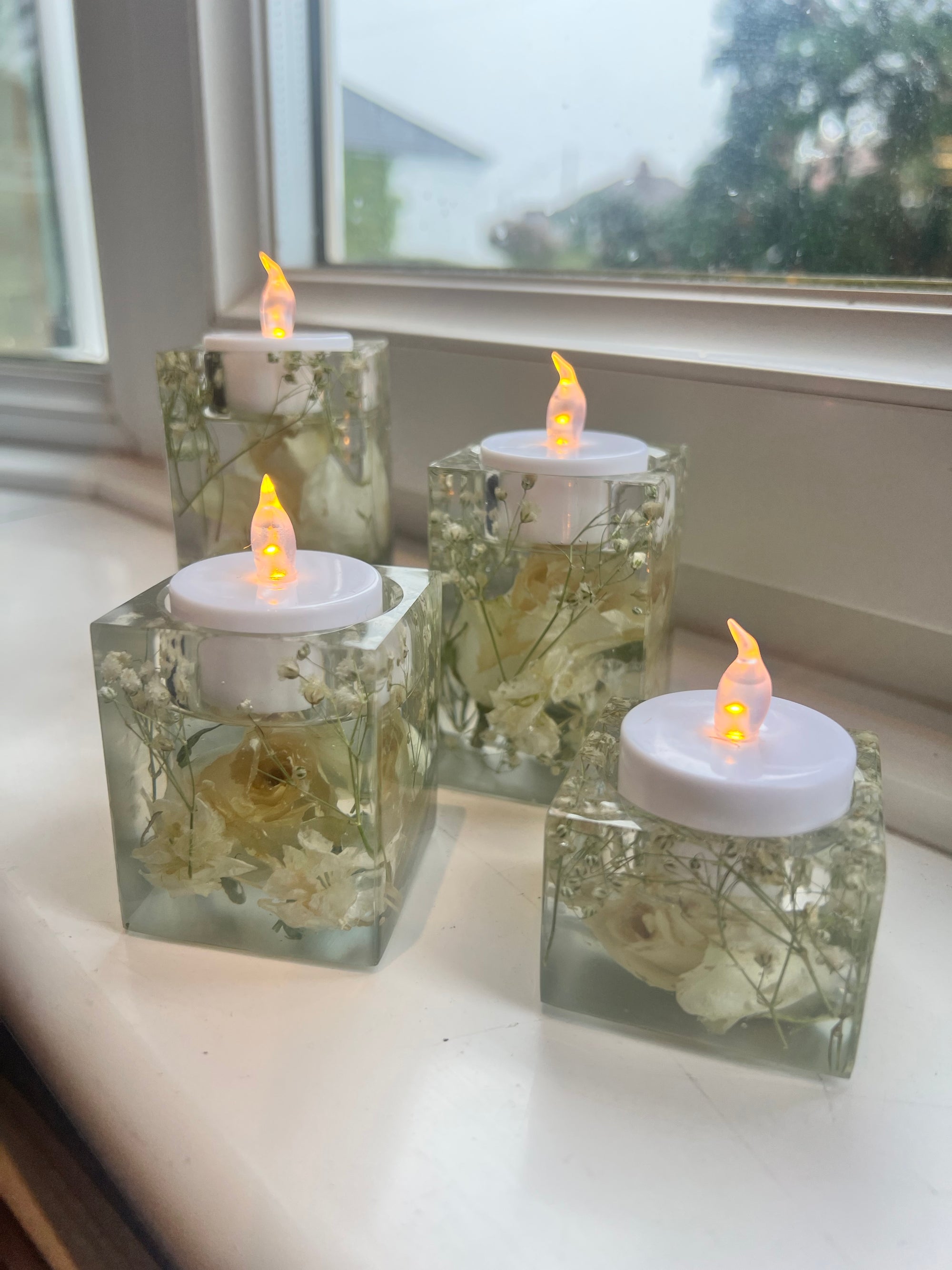 Pillar Square Tealights