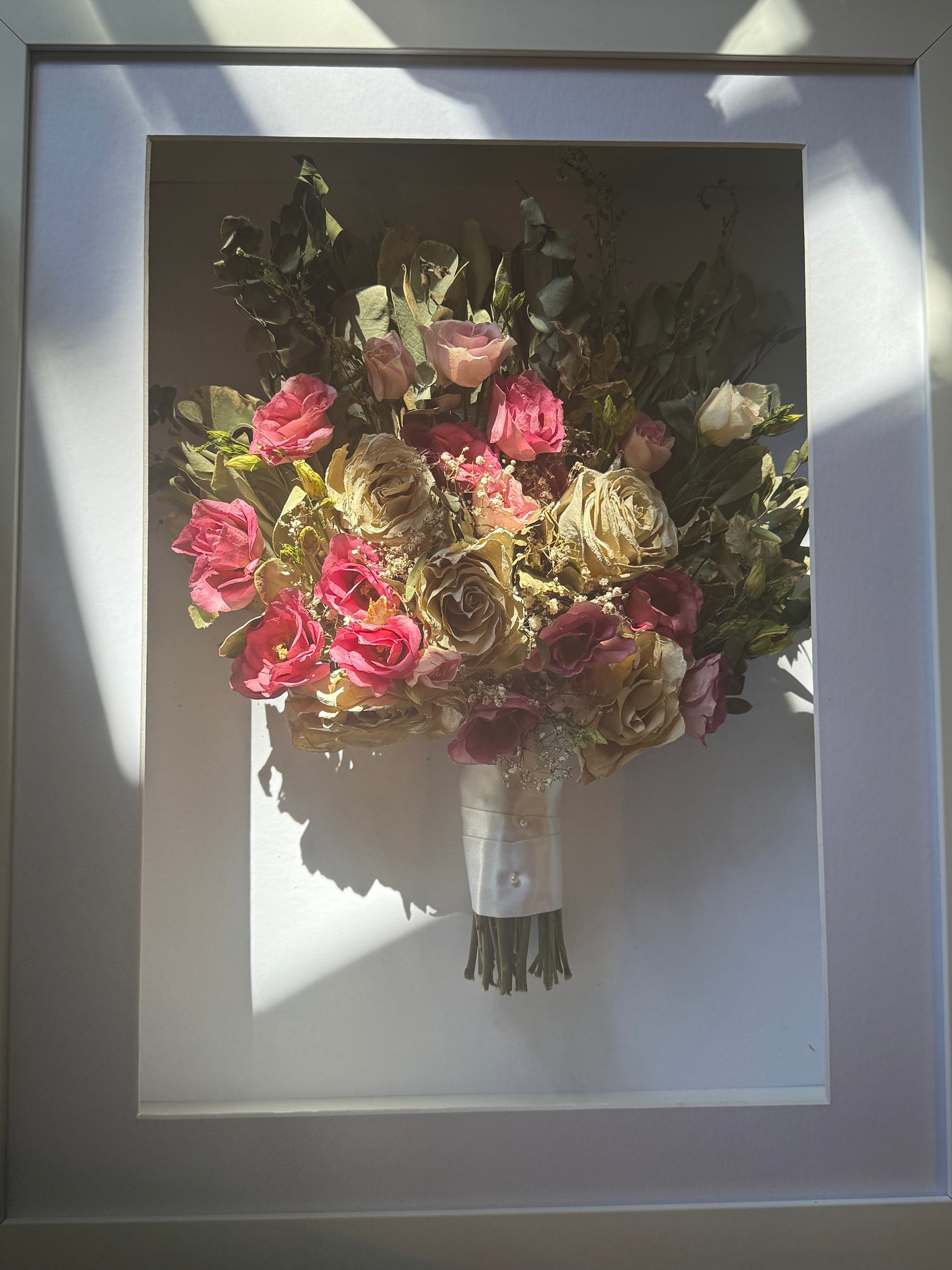 Flower Preservation Shadow Box Frames Wedding Flowers, Funeral Flowers, Anniversary Flowers - Preserve Your Memories a Timeless Keepsake