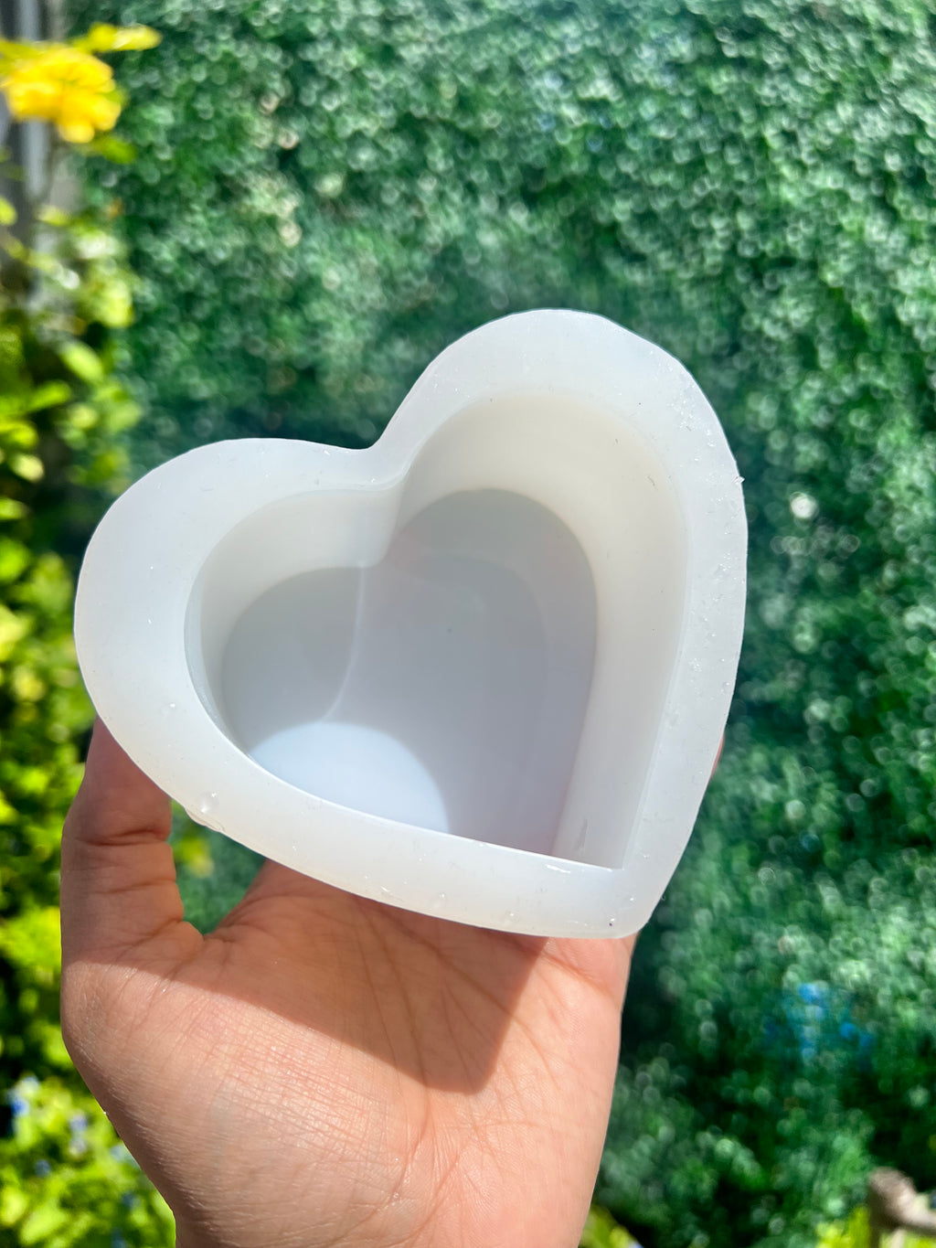 Heart Platinum Silicone Mould