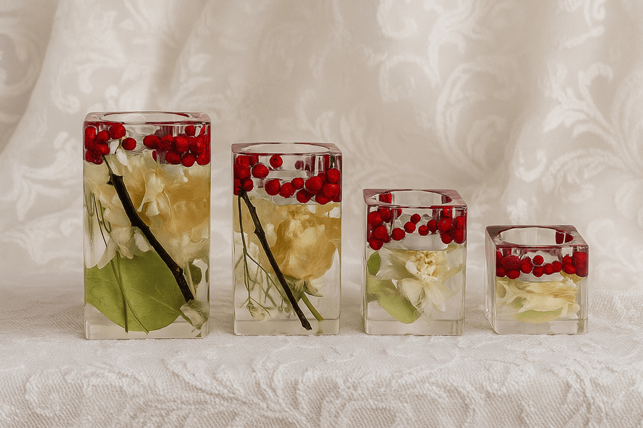 Pillar Square Tealights - Artisan Palace