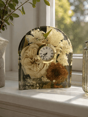 Resin Arch Clock - Artisan Palace