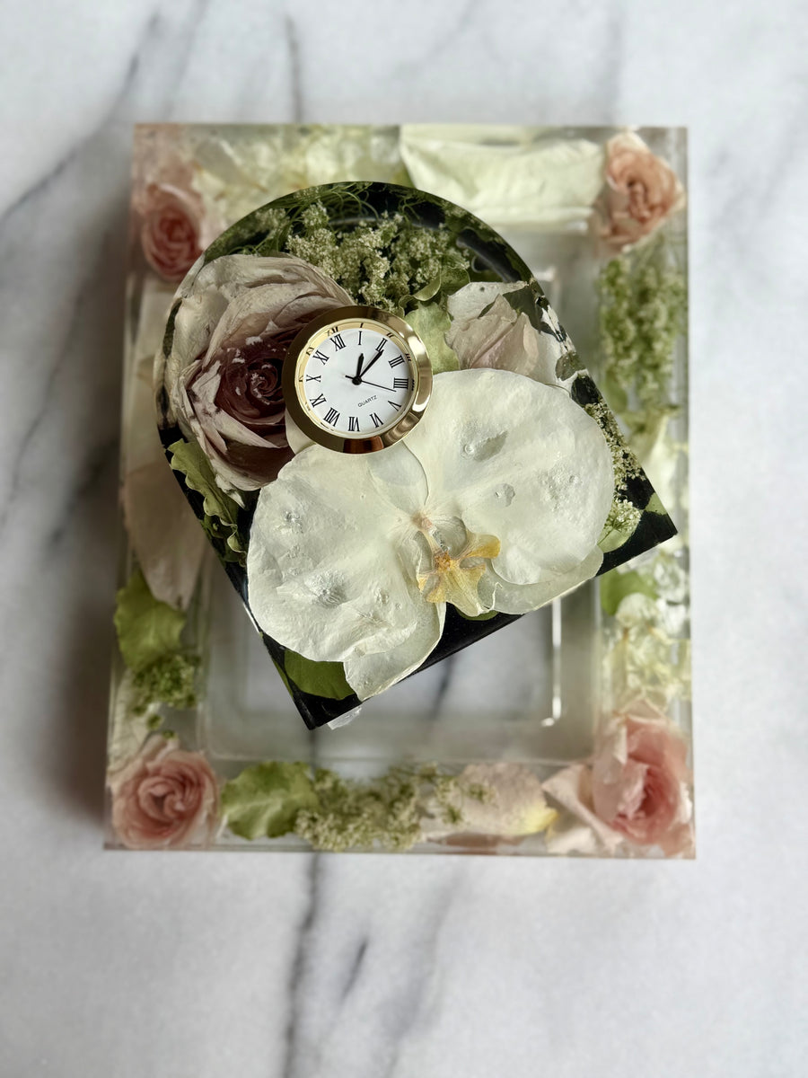 Resin Arch Clock - Artisan Palace