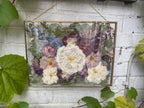 Pressed Flower Preservation Hanging Metal Wooden Frame