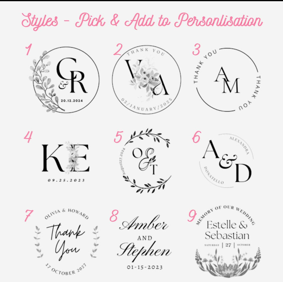 Personalised Geode Shape Magnet Favors - Artisan Palace