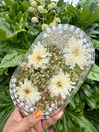Resin Oval Deep Dish Trinket Tray