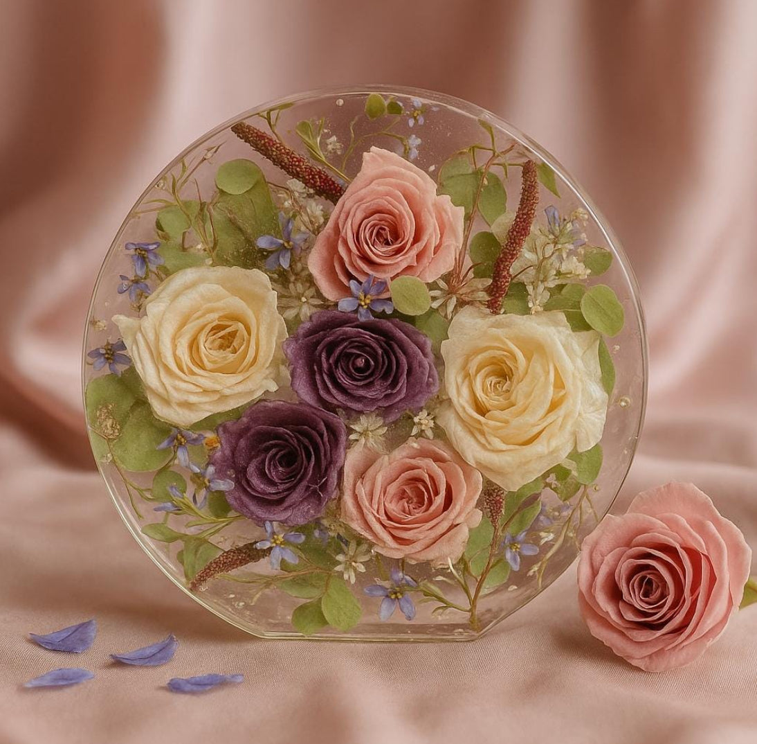 Resin Round Standing Circle