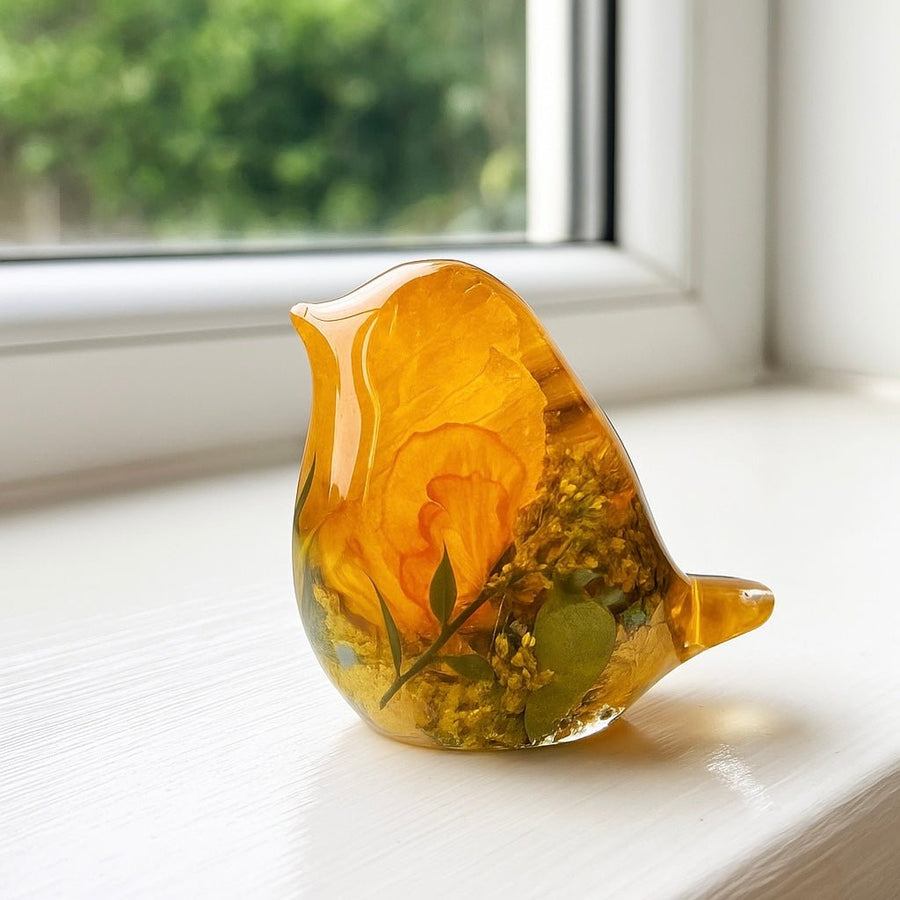 Resin Robin Bird Keepsake - Artisan Palace