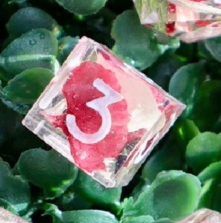 DND Dungeons and Dragons Dice Set Flower Preservation - Artisan Palace