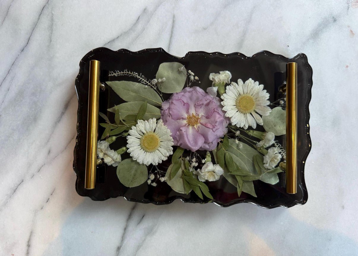 Geode Resin Serving Tray - Artisan Palace