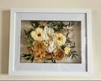 Pressed Flower Preservation Hanging Metal Wooden Frame