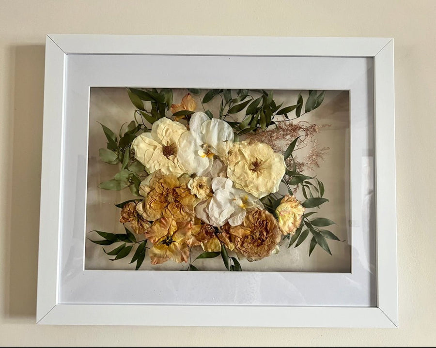 Pressed Flower Preservation Hanging Metal Wooden Frame - Artisan Palace
