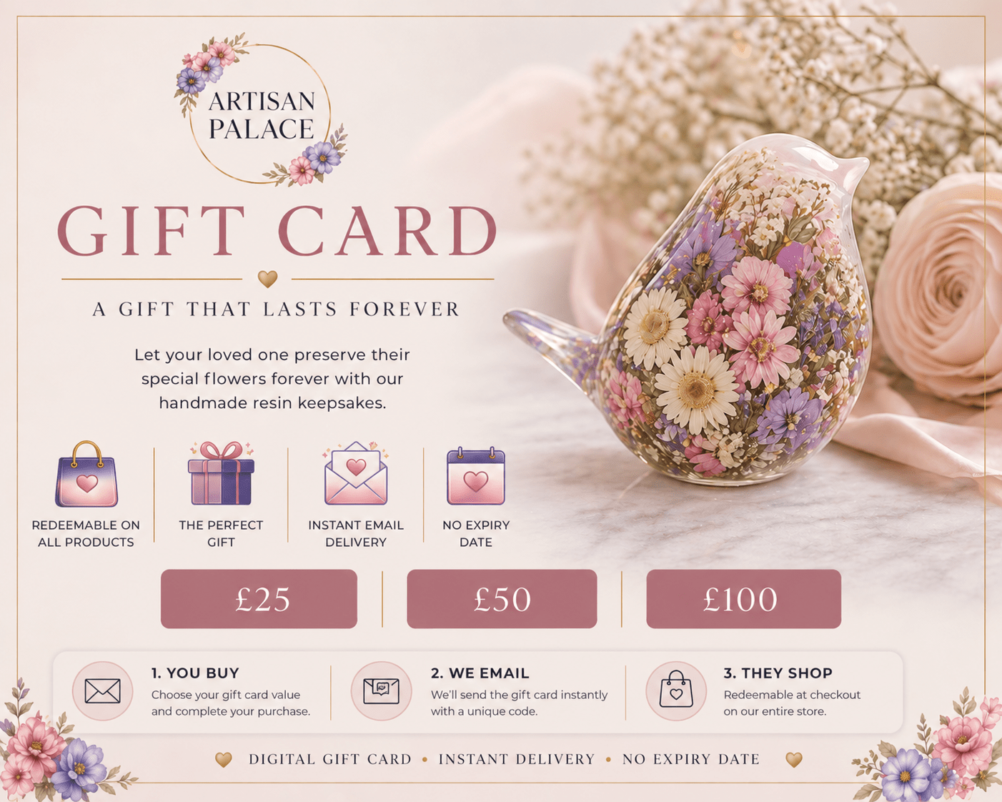 Gift Card Voucher - Artisan Palace