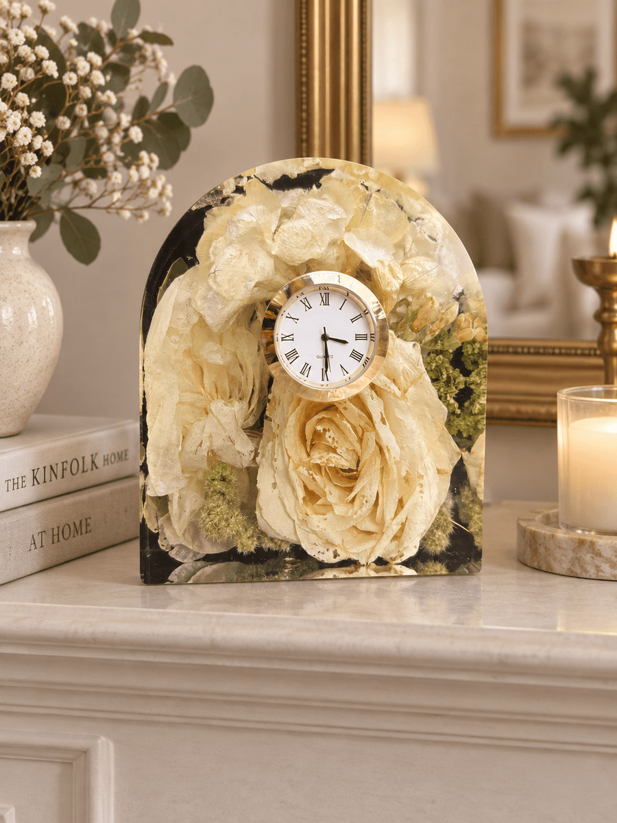 Resin Arch Clock - Artisan Palace