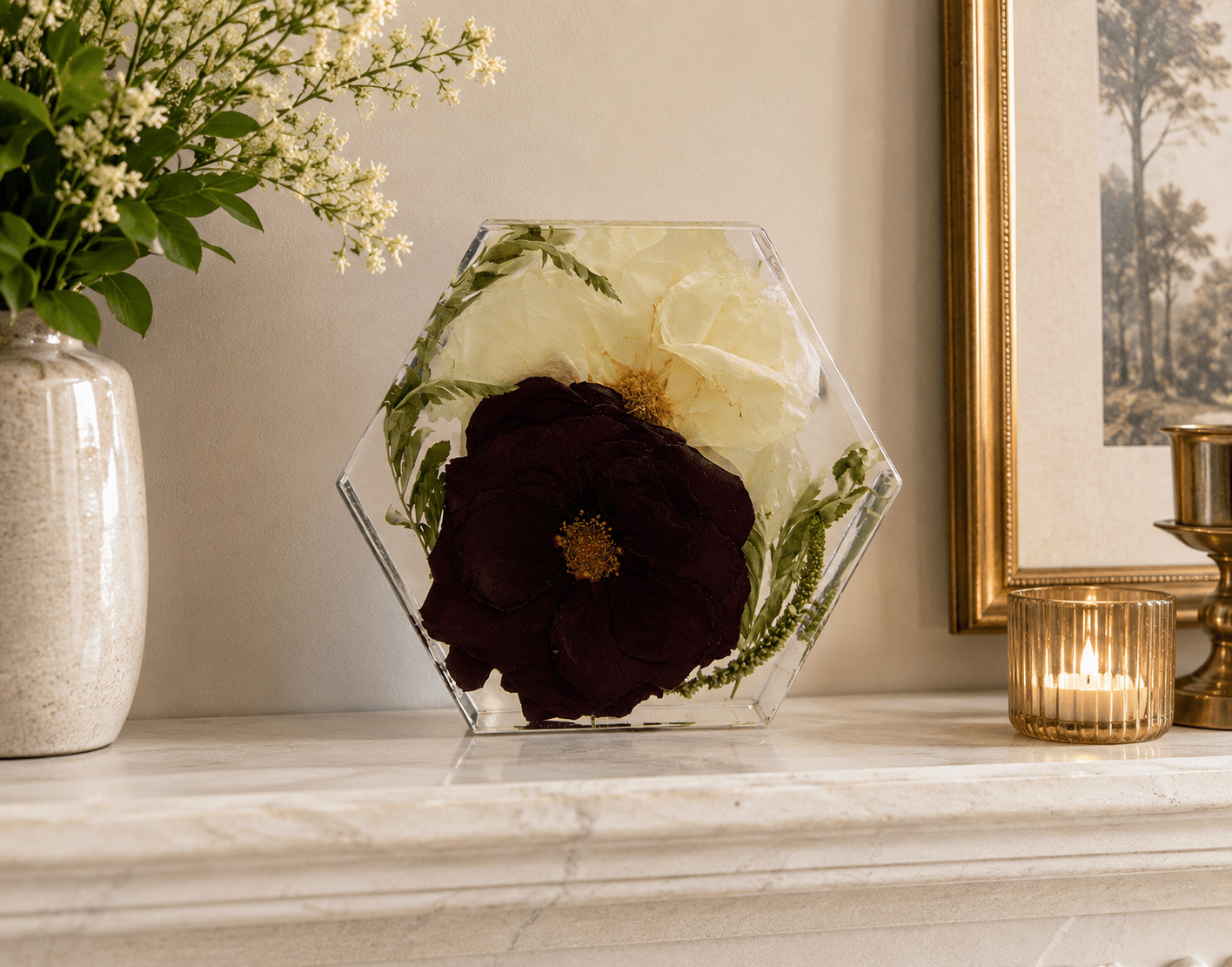 Resin Hexagon - Artisan Palace