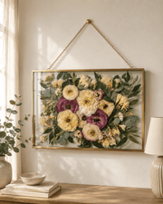 Pressed Flower Preservation Frame | Hanging Metal, Wooden & Resin Frames | Artisan Palace - Artisan Palace