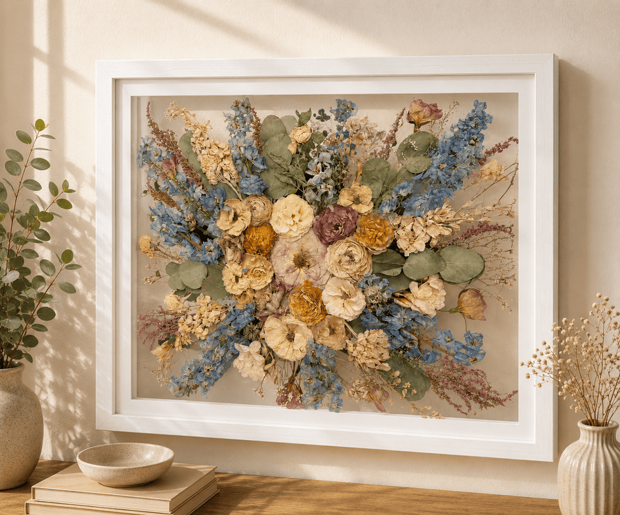 Pressed Flower Preservation Frame | Hanging Metal, Wooden & Resin Frames | Artisan Palace - Artisan Palace
