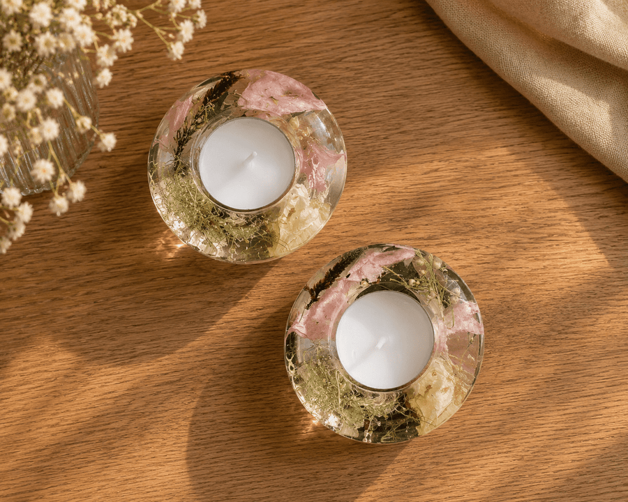 Mini Round 7.5CM x 2.5CM Tealight - Artisan Palace
