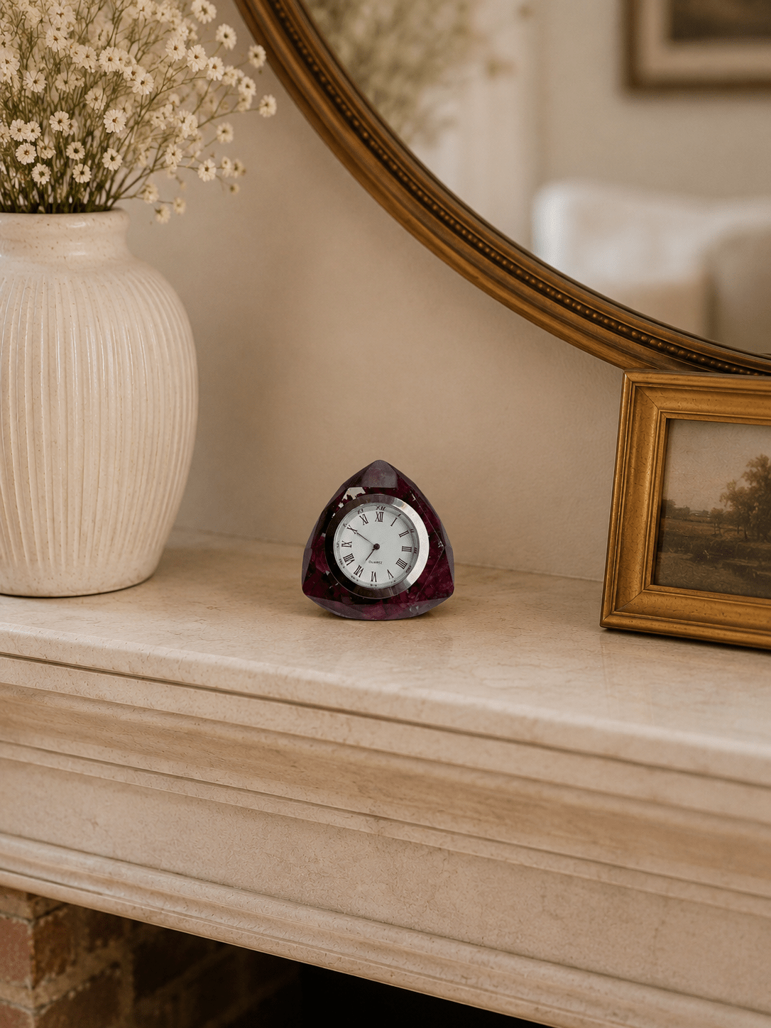 Resin Gem Clock - Artisan Palace