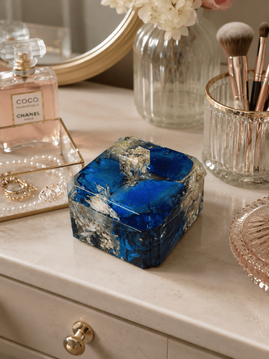 Resin Jewellery Pot - Artisan Palace