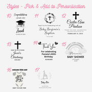 Personalised Magnet Favors - Artisan Palace