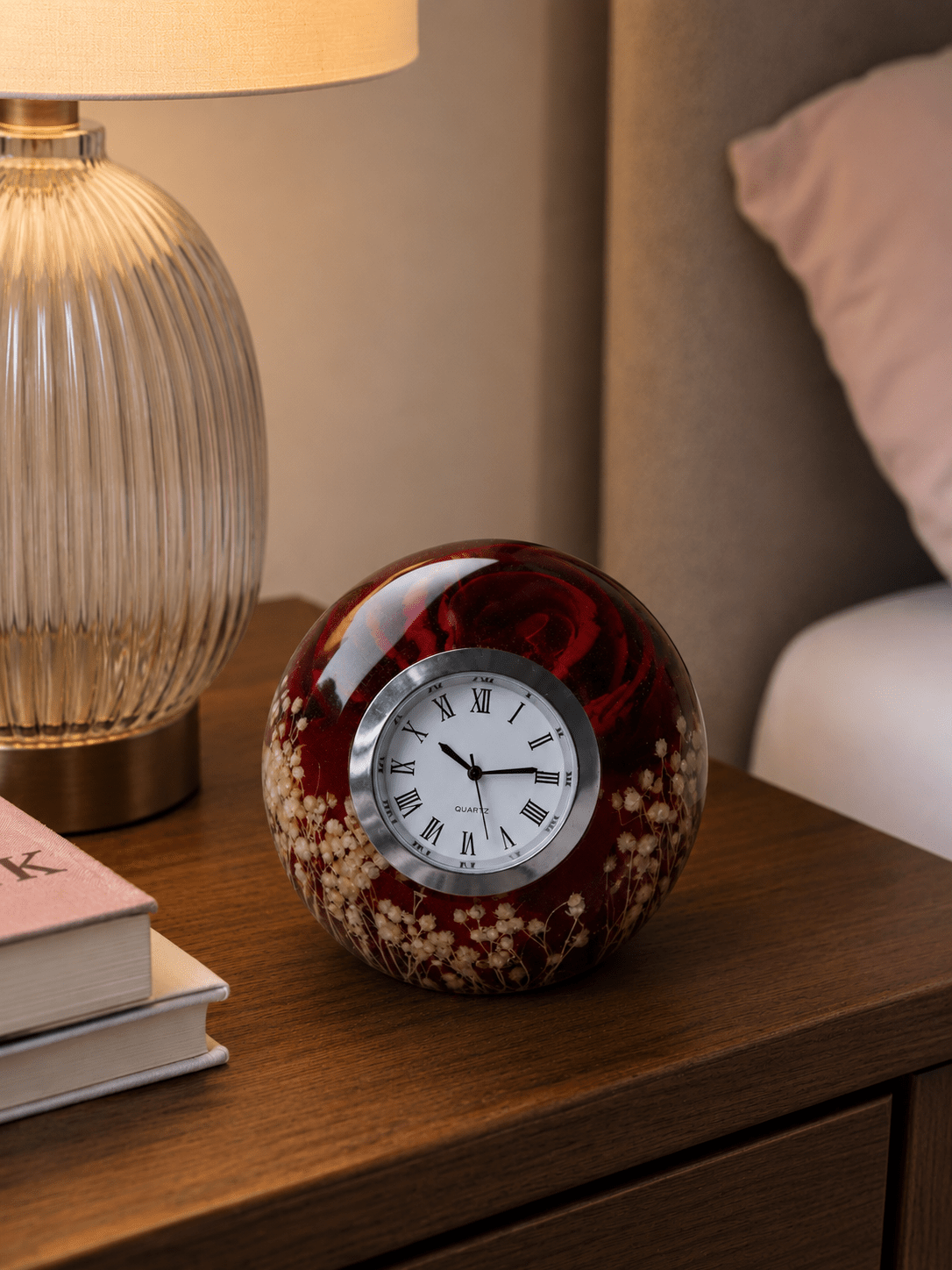 Resin Paperweight Clock - Artisan Palace