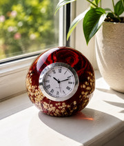 Resin Paperweight Clock