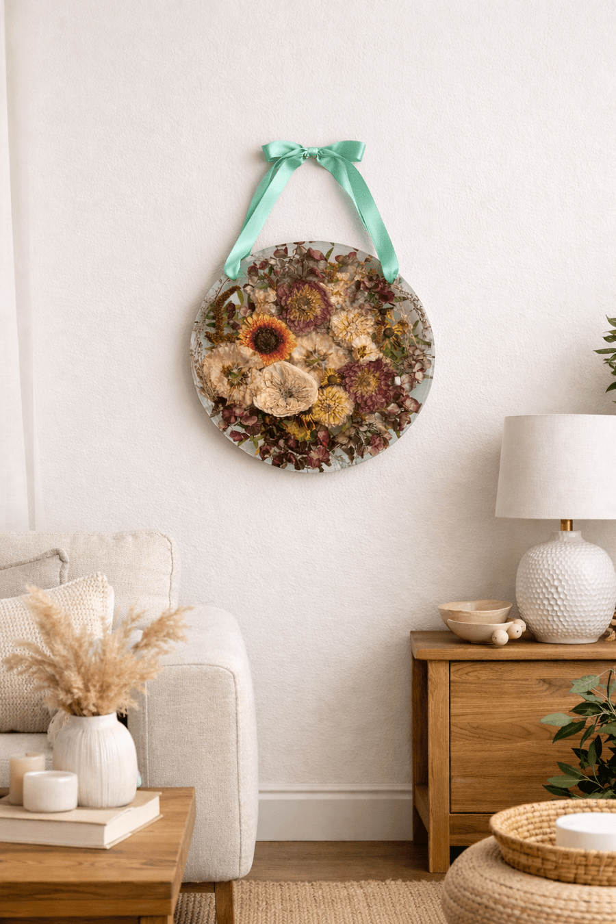 Resin Hanging Circle - Artisan Palace
