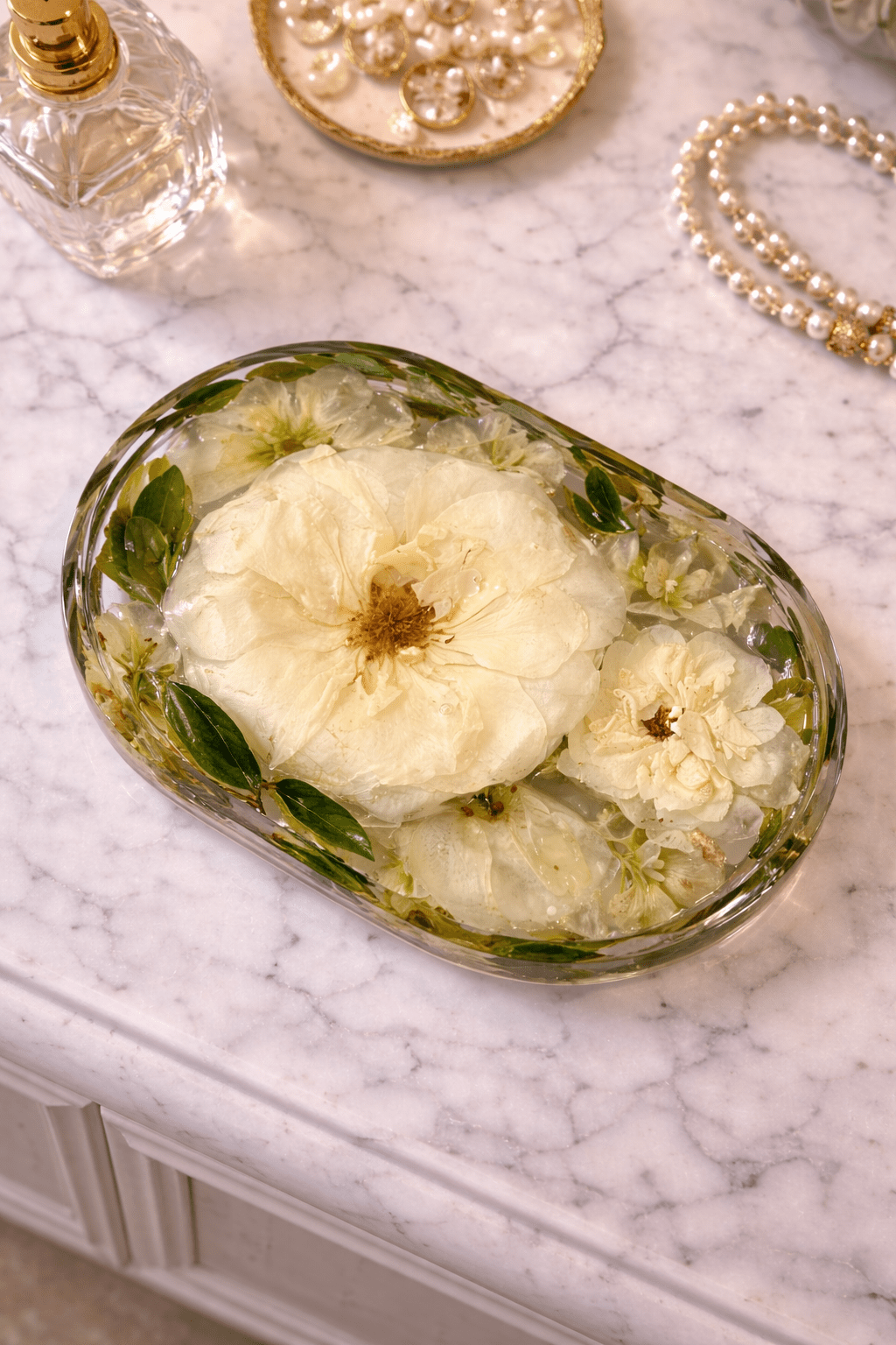 Resin Oval Deep Dish Trinket Tray - Artisan Palace