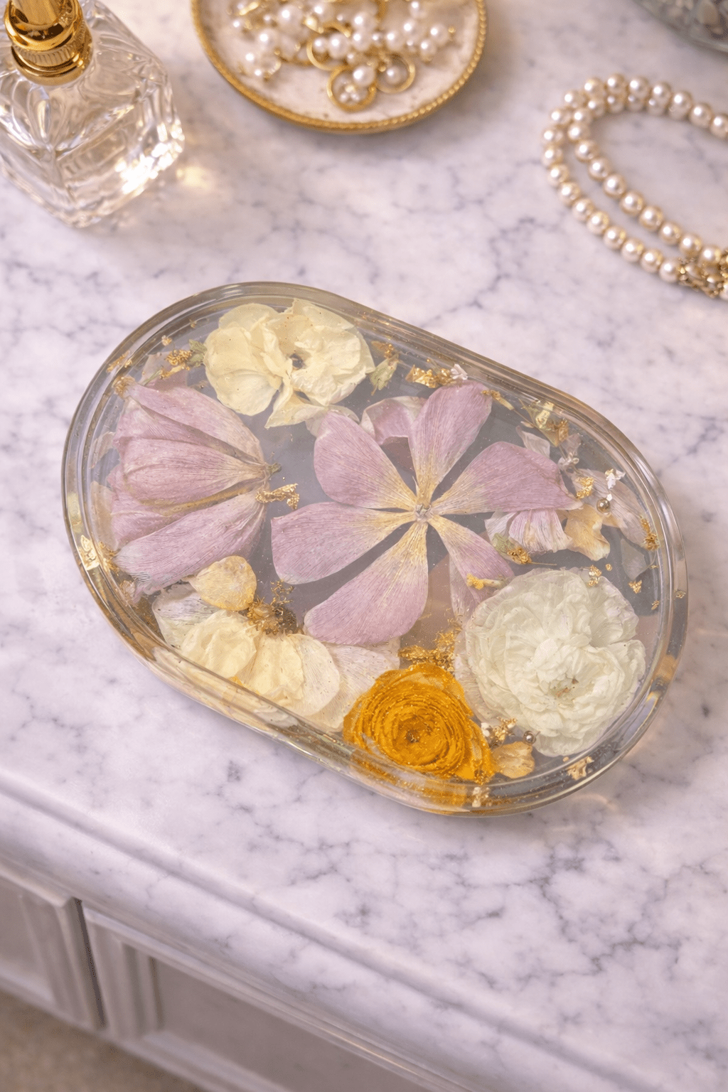 Resin Oval Deep Dish Trinket Tray - Artisan Palace
