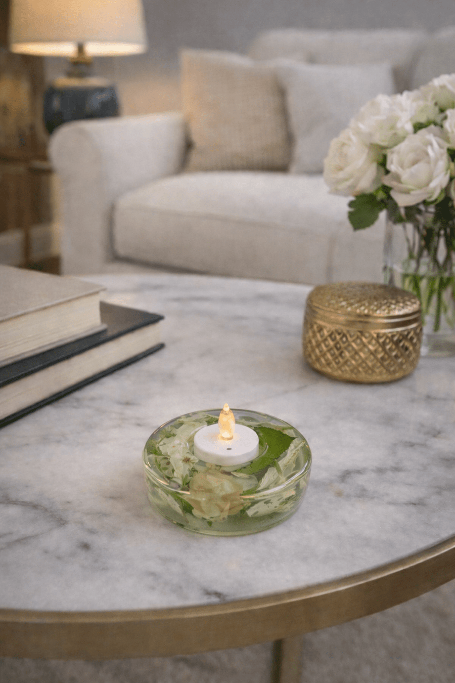 Resin Cylinder Tealight - Artisan Palace