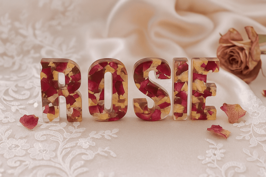 Resin Letter - Artisan Palace