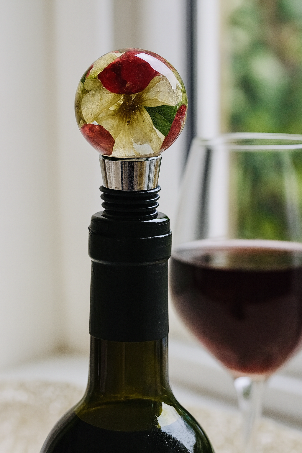 Resin Wine Bottle Stopper