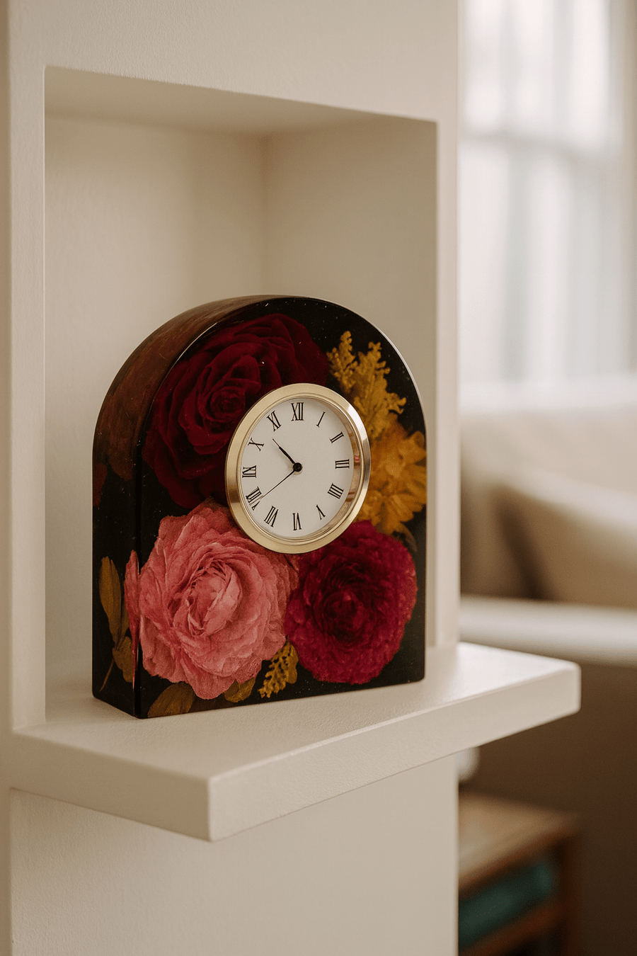 Resin Arch Clock - Artisan Palace