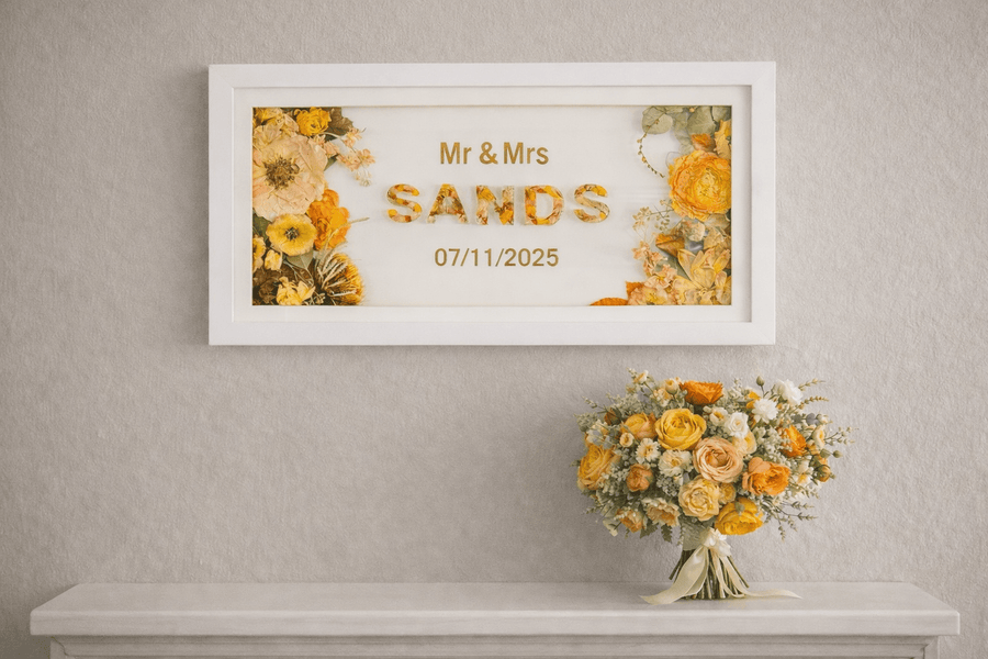 Resin Name Frame - Artisan Palace
