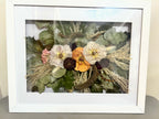 Pressed Flower Preservation Hanging Metal Wooden Frame