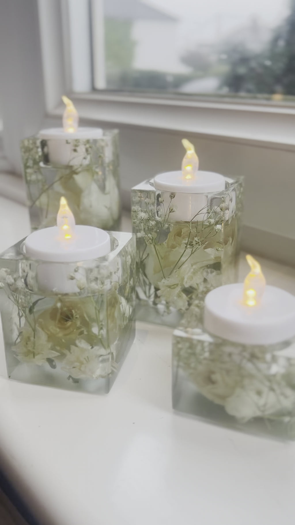 Pillar Square Tealights